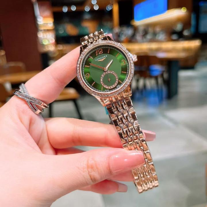 Longine_s Heritage Classic Copper-Green