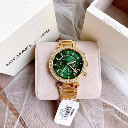 M_ichael_Kors Parker Gold-Green