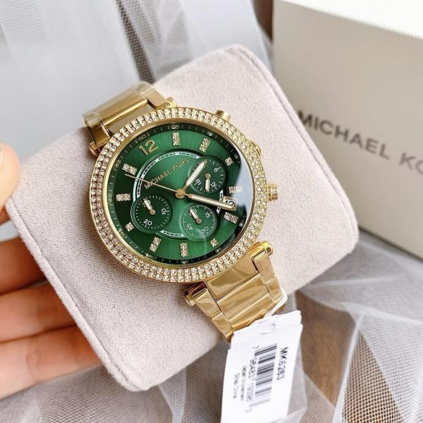 M_ichael_Kors Parker Gold-Green