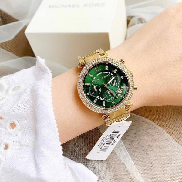 M_ichael_Kors Parker Gold-Green
