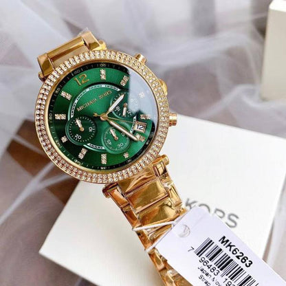 M_ichael_Kors Parker Gold-Green