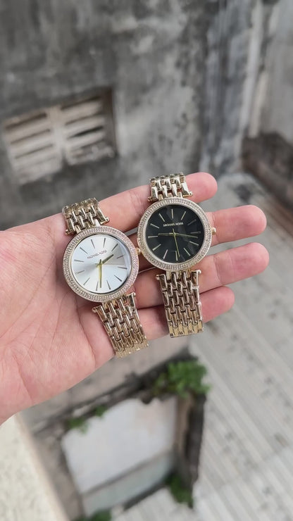 Michael_Kors Darci Gold-Black