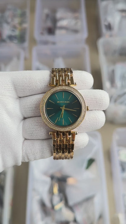 Michael_Kors Darci Gold-Green