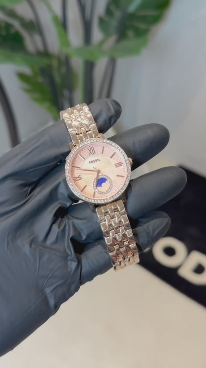 Fossi_l Es3121 Jacqueline Sun Moon Copper-Pink